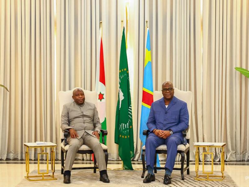 Est de la RDC : Ndayishimiye prône une action régionale unie pour la paix