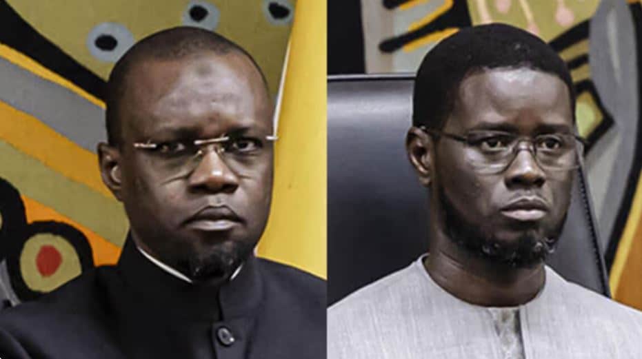 Tensions au sommet de l&rsquo;État sénégalais : Sonko accuse Faye de trahir ses promesses constitutionnelles