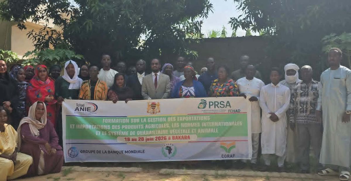 Le Tchad forme ses acteurs pour booster ses exportations agricoles