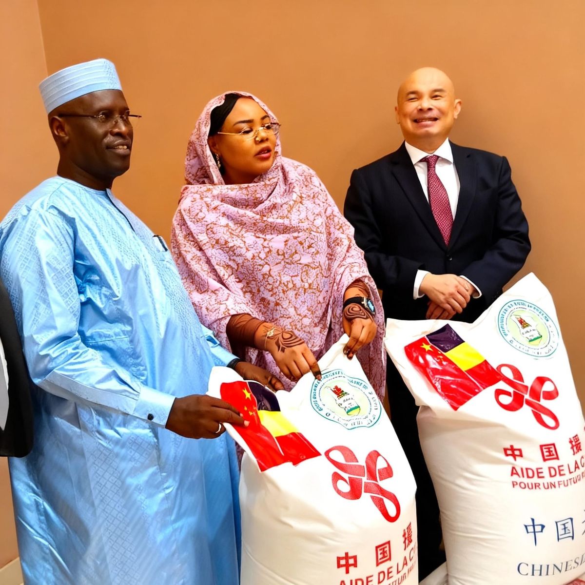Aide alimentaire chinoise au Tchad : un don de 1 770 tonnes de riz