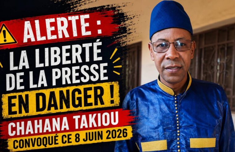 Mali : Chahana Takiou face à la justice, la presse sous pression