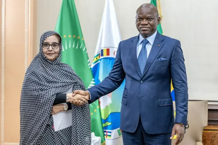 La Mauritanie sollicite l&rsquo;appui du Gabon pour sa candidature au poste de secrétaire général de l&rsquo;OIF