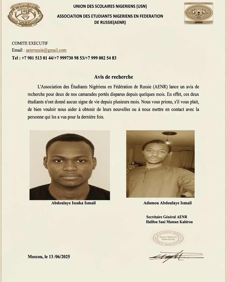 Un deuxième étudiant nigérien trouve la mort en Ukraine
