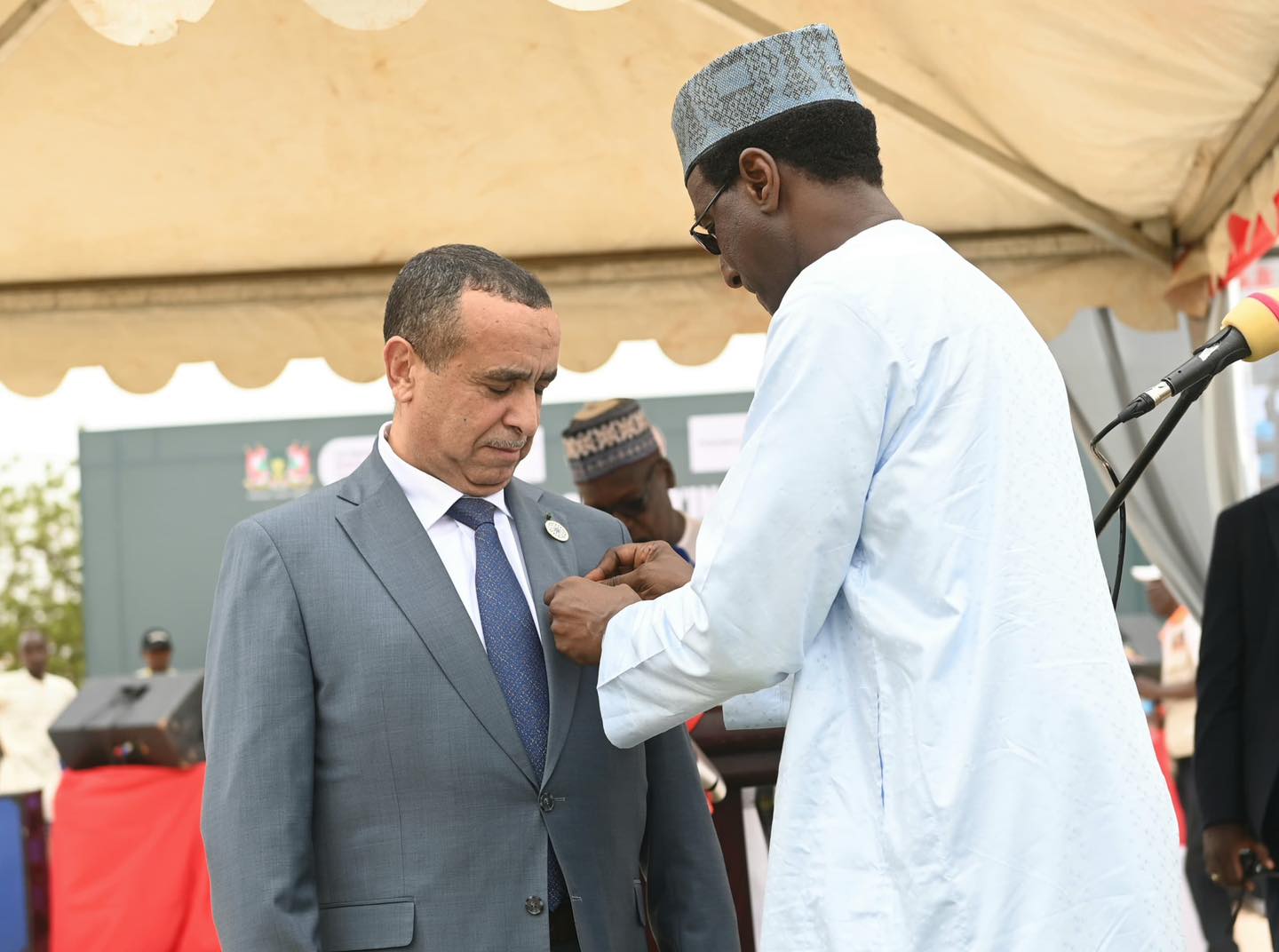 Première pierre centrale électrique N&rsquo;Djamena projet Sonelgaz Tchad