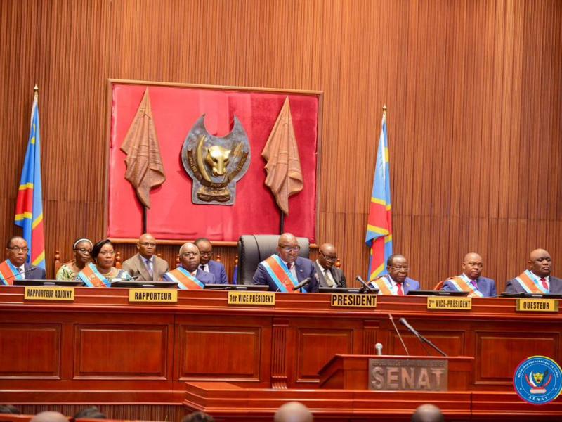 Référendum en RDC : le sénat examine en seconde lecture la proposition de loi
