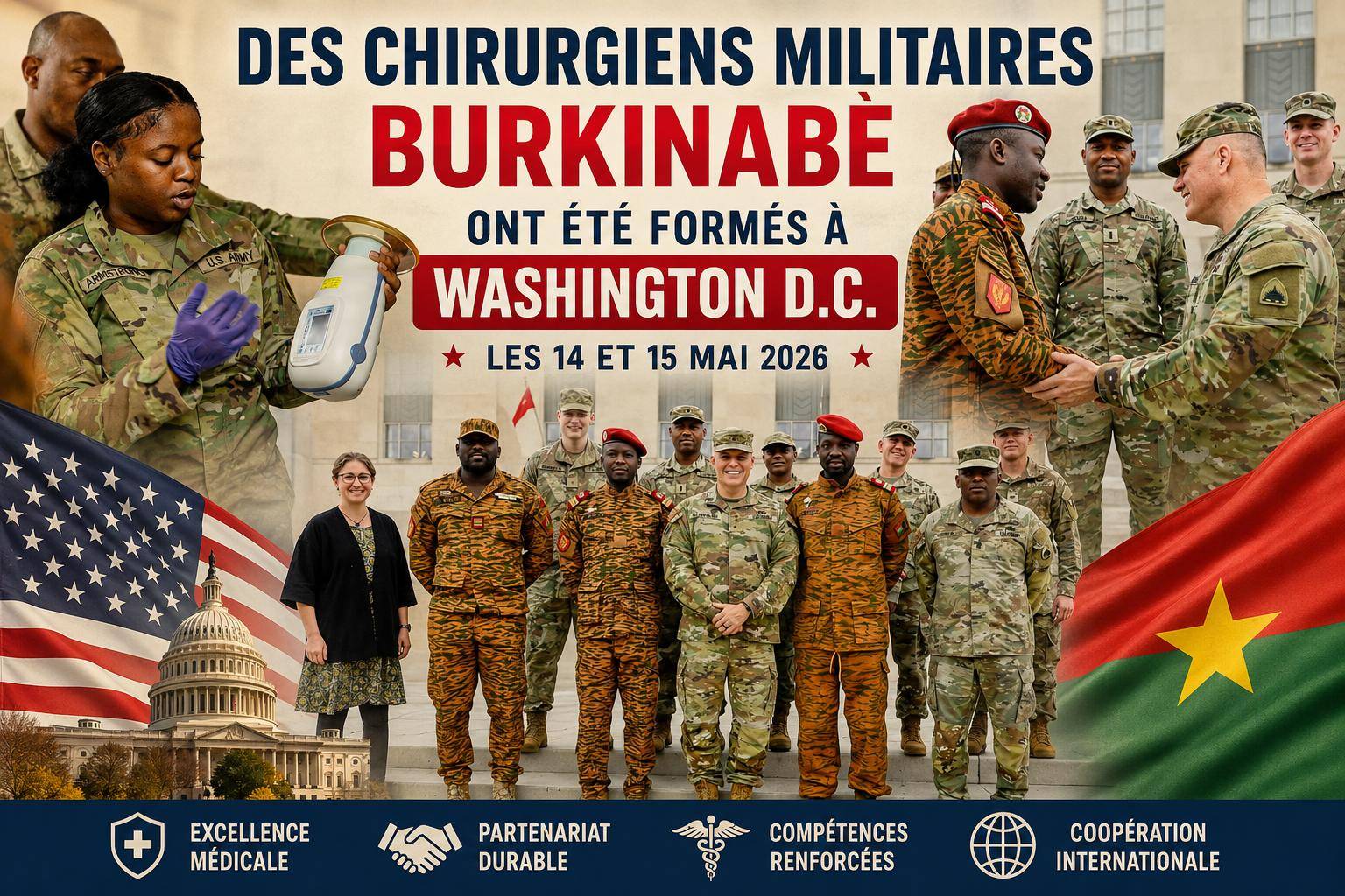Burkina Faso : la formation chirurgicale américaine, un paradoxe au sein de l&rsquo;AES