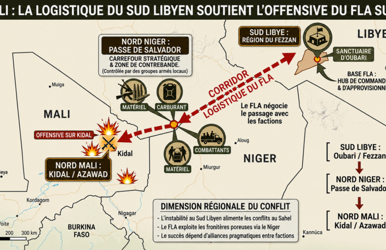 Base arrière libyenne pour l&rsquo;offensive sur Kidal
