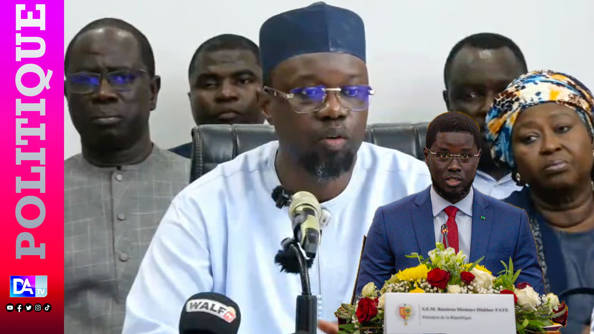 Ousmane sonko dénonce son limogeage par bassirou diomaye faye