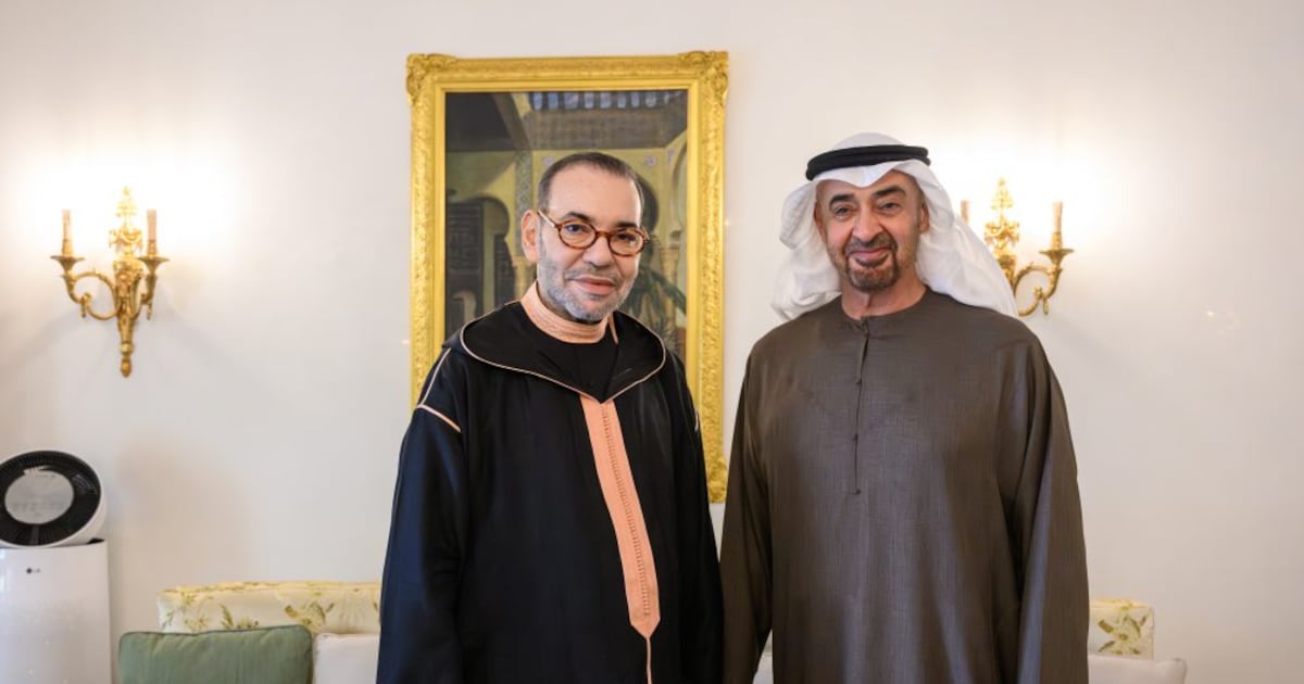 Rencontre historique entre le roi Mohammed VI et le président des Émirats à Rabat