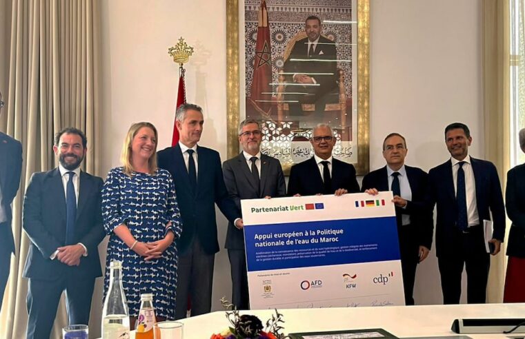 L’union européenne déploie 348 millions d’euros pour sécuriser l’eau au Maroc