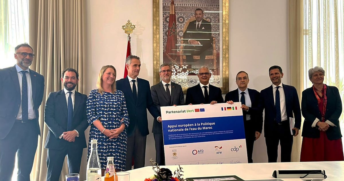 L’union européenne déploie 348 millions d’euros pour sécuriser l’eau au Maroc