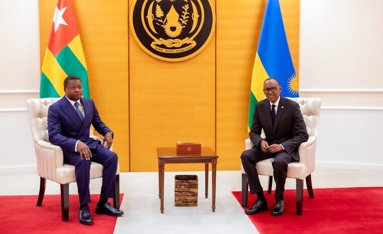 Paul Kagame en visite au Togo pour consolider les liens bilatéraux