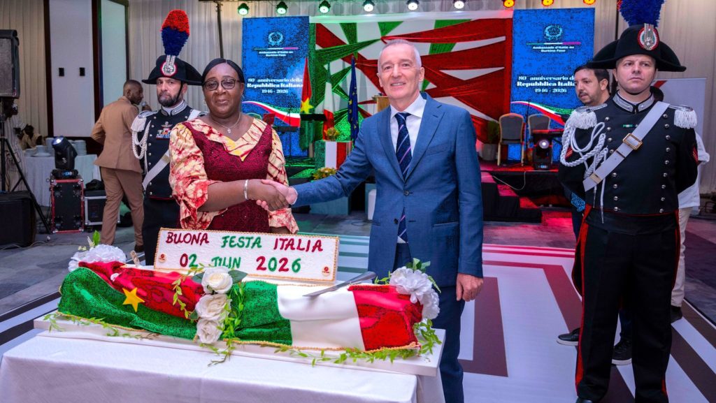 80 ans de la République italienne : le Burkina Faso et l’Italie renforcent leur alliance à Ouagadougou