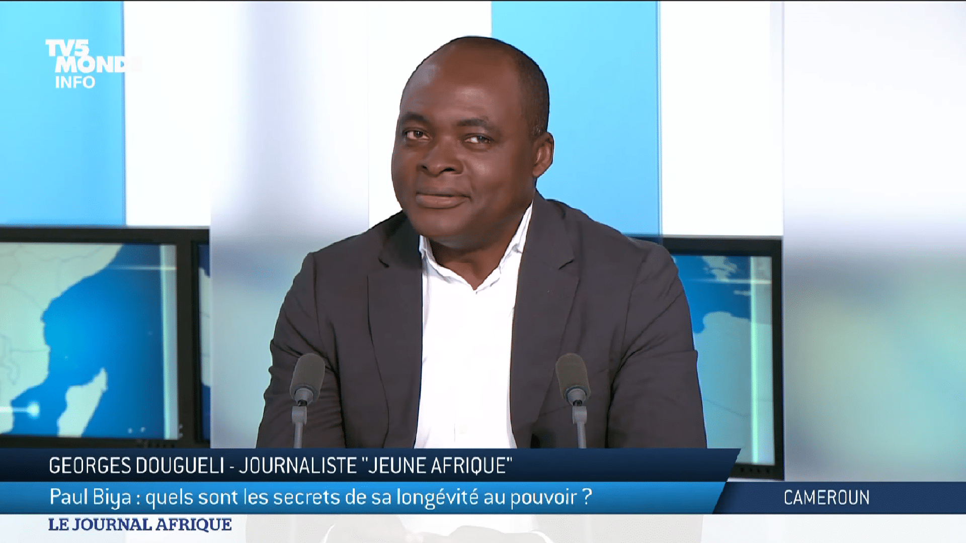 Dougueli réplique à Owona Nguini et défend son travail de journaliste