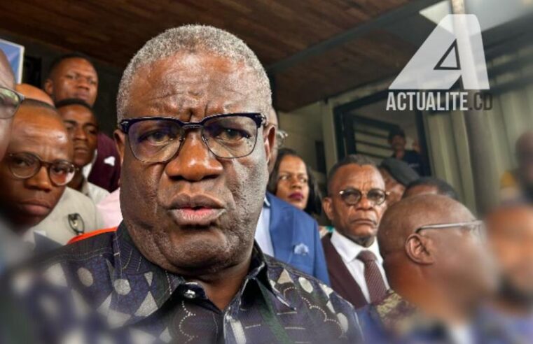 Rdc : Denis Mukwege applaudit la requête contre le Rwanda devant la Cij et presse la Cpi
