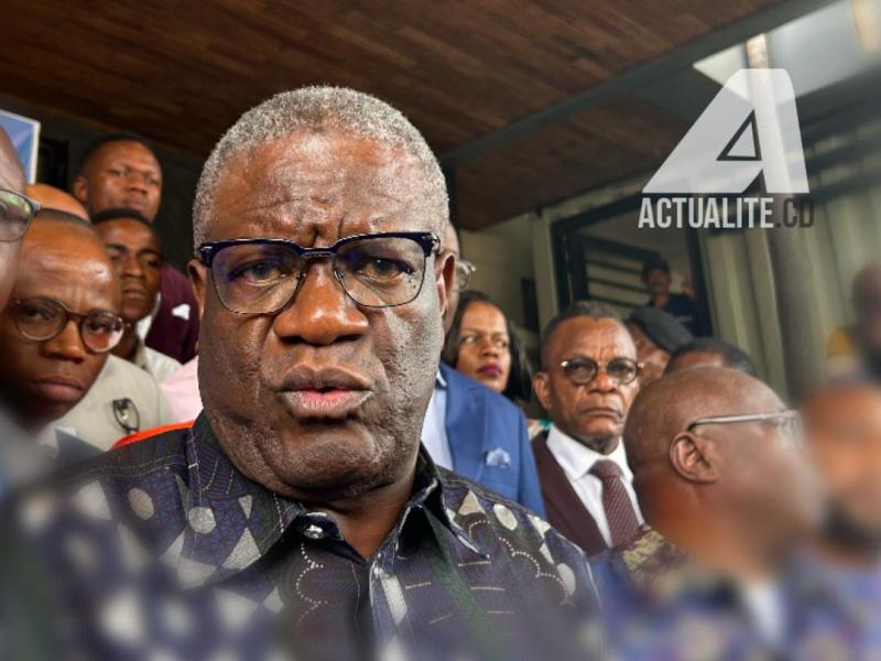Rdc : Denis Mukwege applaudit la requête contre le Rwanda devant la Cij et presse la Cpi