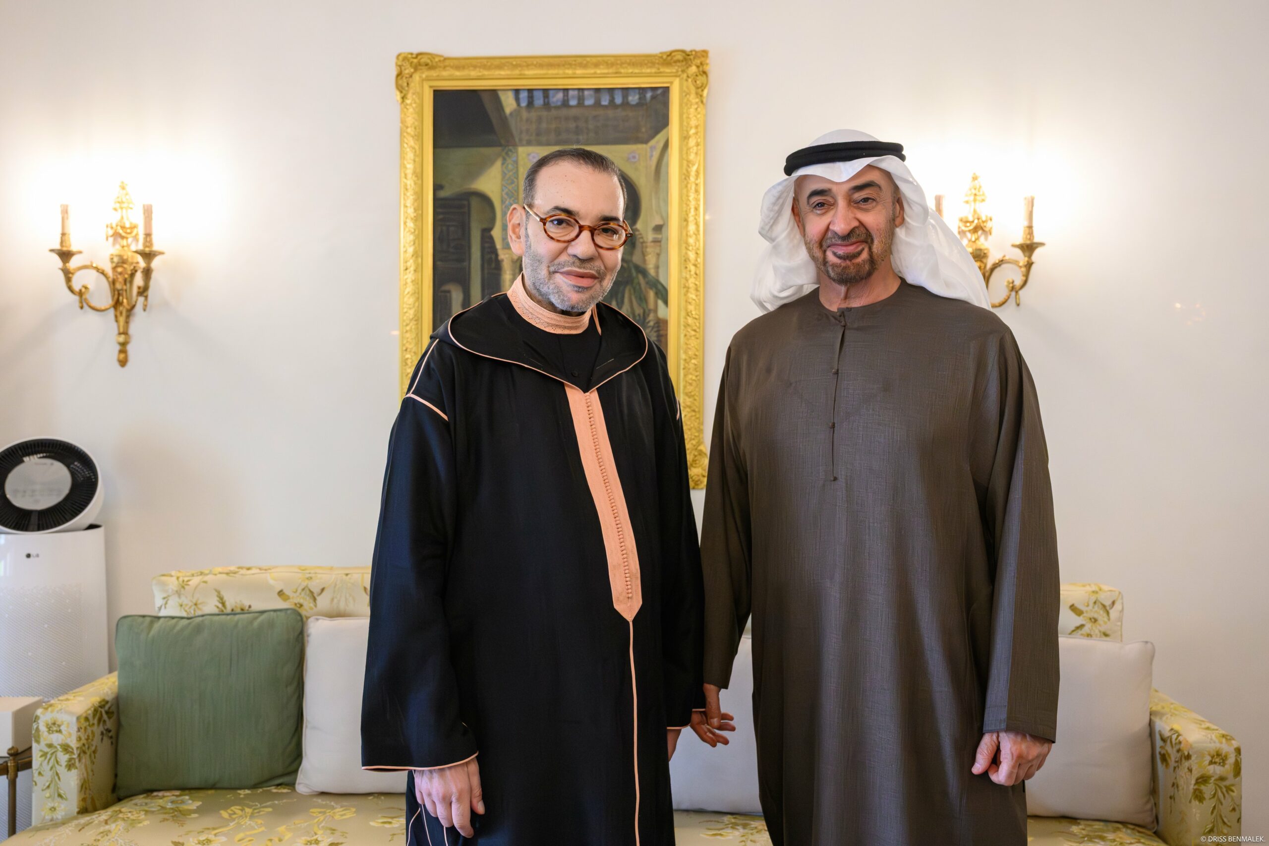 Rencontre historique entre le roi Mohammed VI et cheikh mohammed ben zayed à Rabat