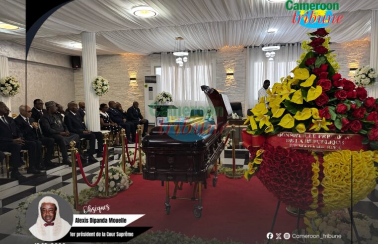 Dernier hommage à Alexis Dipanda Mouelle : les images de la levée de corps