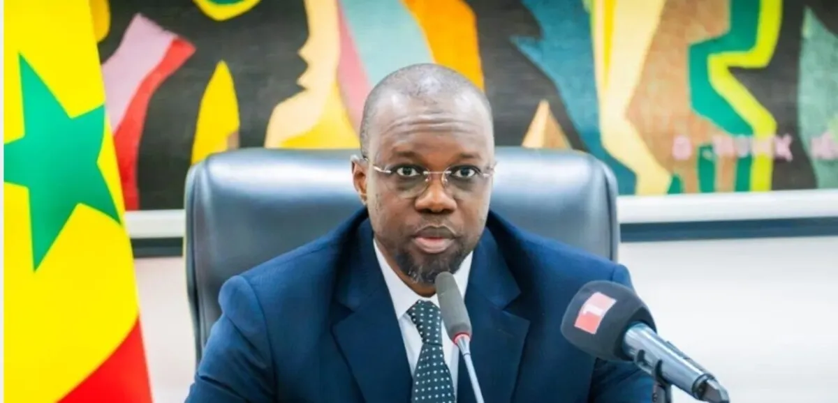 Portrait d'Ousmane Sonko et Bassirou Diomaye Faye, figures politiques du Sénégal