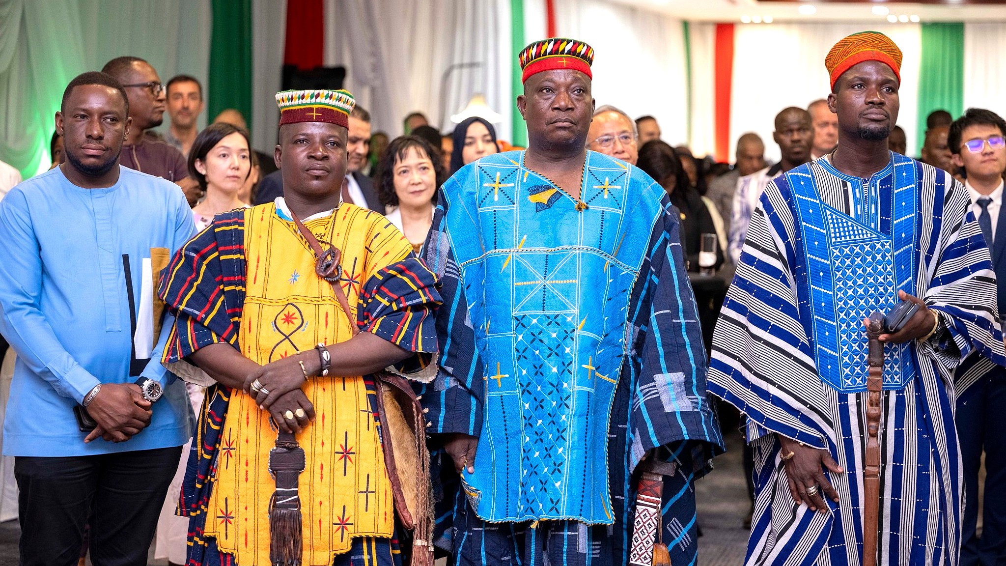 Participants à la célébration des 80 ans de la République italienne