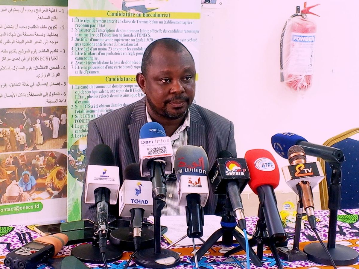 Candidats au baccalauréat 2026 au Tchad