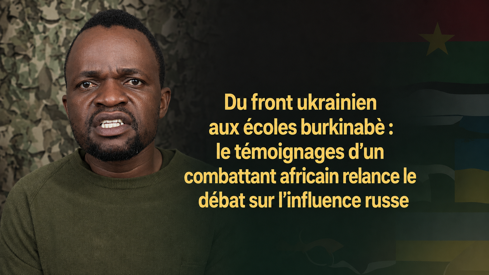 Le débat sur l&rsquo;influence russe au Burkina Faso : une réforme linguistique controversée