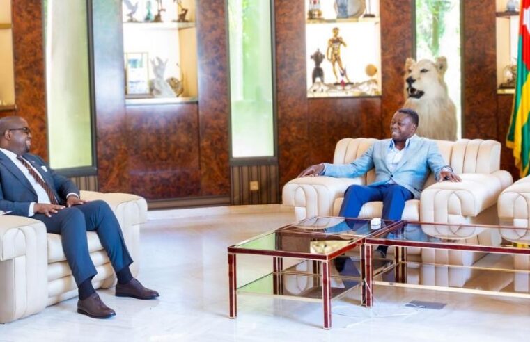 Lomé : Faure Gnassingbé et l&rsquo;émissaire de Félix Tshisekedi échangent sur les défis sécuritaires dans l&rsquo;Est de la RDC et les efforts de médiation