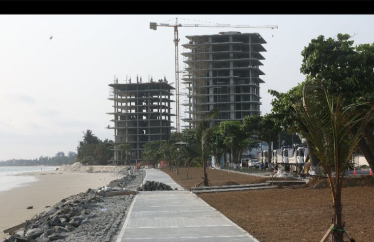 Libreville: sur le front de mer, l’expertise locale bâtit le Gabon de demain
