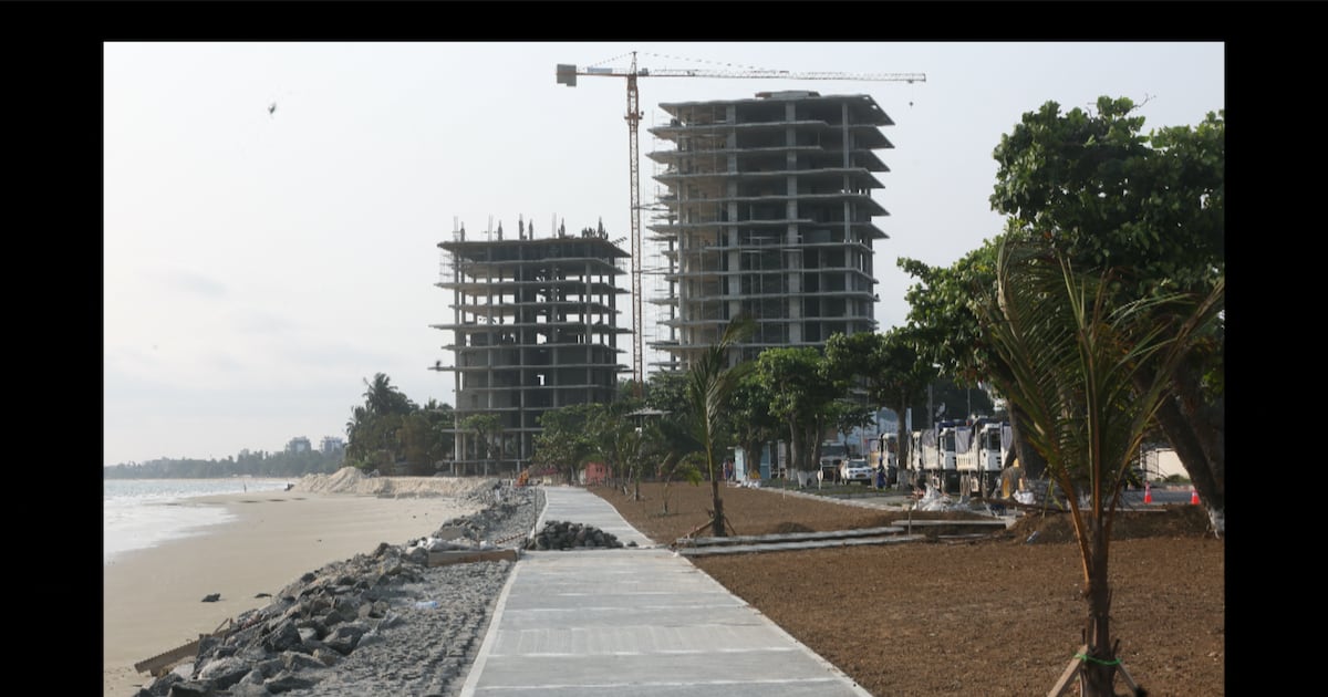 Libreville: sur le front de mer, l’expertise locale bâtit le Gabon de demain