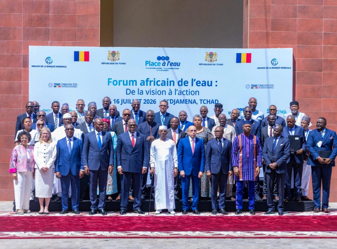 Tchad : N&rsquo;Djamena au cœur d’un sommet crucial sur l’eau pour l’afrique