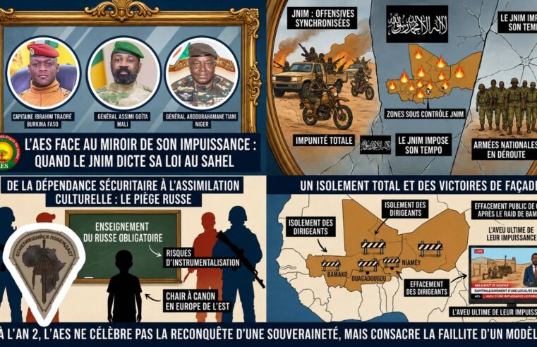 L&rsquo;alliance du Sahel en crise : le jnim impose son jeu à Bamako, Ouagadougou et Niamey