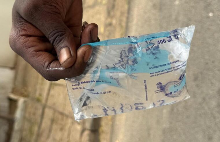Sénégal : les sachets d&rsquo;eau conditionnés représentent un risque sanitaire pour la population