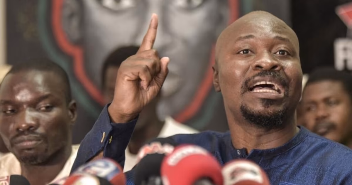 Guy marius sagna dénonce les fonds politiques non contrôlés de bassirou diomaye faye et ousmane sonko