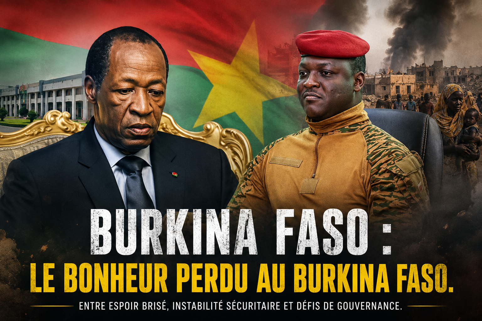 Burkina Faso : l&rsquo;insécurité qui mine la stabilité et l&rsquo;espoir des burkinabè