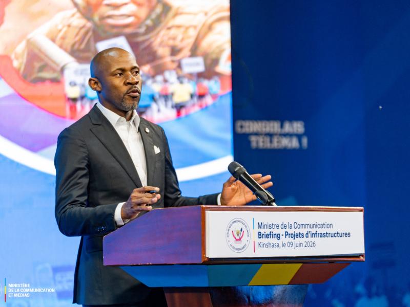 RDC: « Une ordonnance présidentielle fixera les termes et les modalités d&rsquo;organisation du dialogue national » (Muyaya)