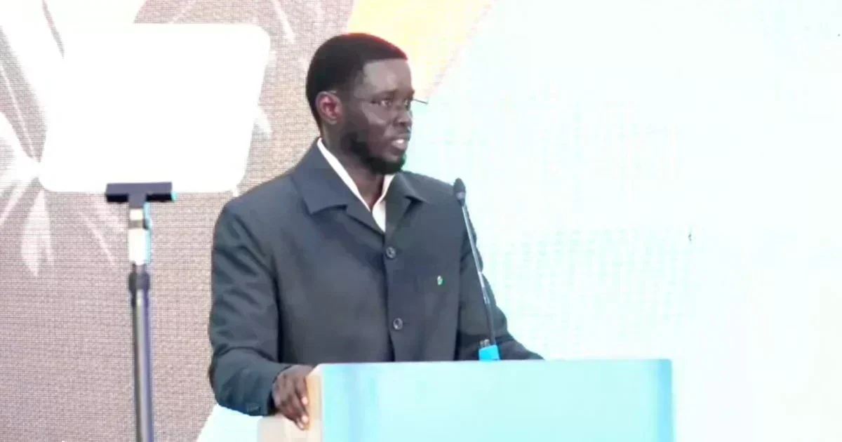 Bassirou Diomaye Faye adresse un message fort à Ousmane Sonko lors de l&rsquo;inauguration de son parti