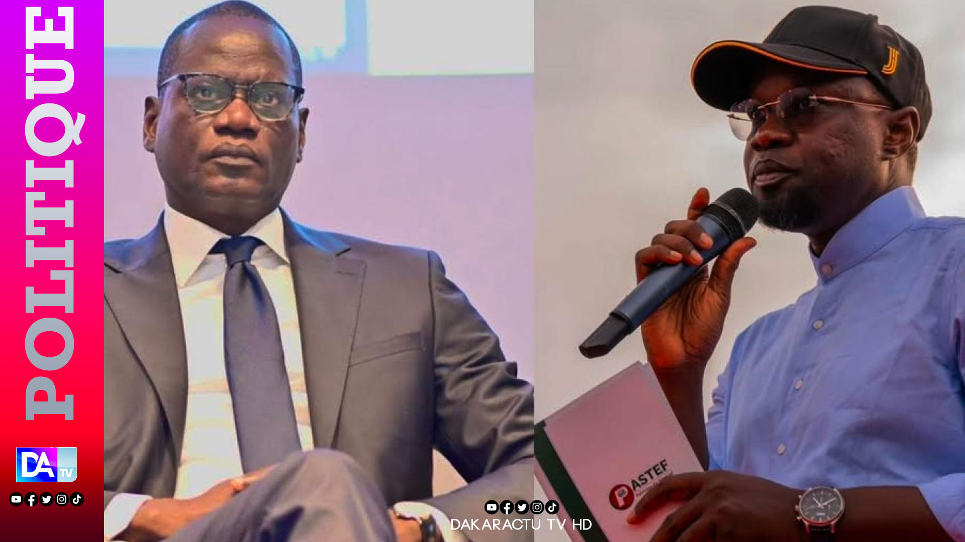 Abdourahmane Diouf critique Ousmane Sonko : le choc des ambitions au perchoir