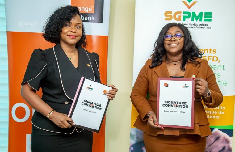 Orange Bank Africa et la SGPME mobilisent 17 milliards FCFA pour financer les PME et TPE en Côte d&rsquo;Ivoire