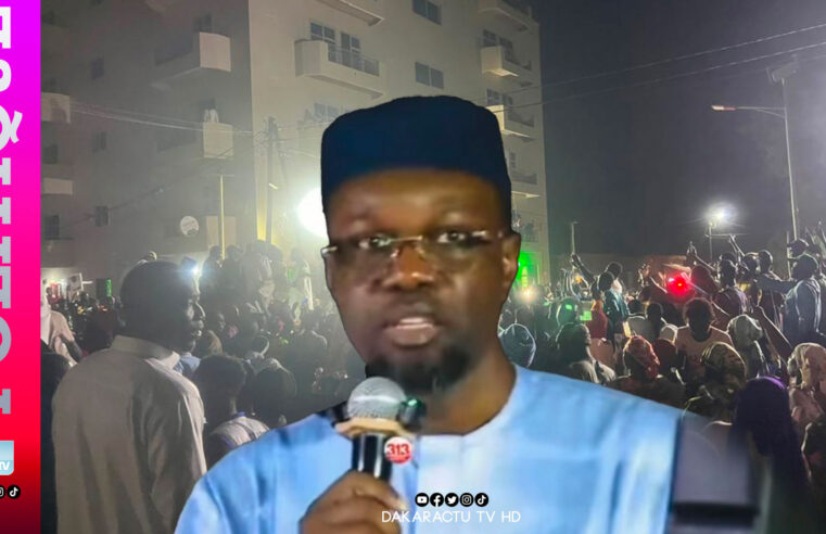 Ousmane Sonko: « ne vous laissez pas divertir par ceux qui n’ont personne derrière eux et qui n’ont pas de parti politique »