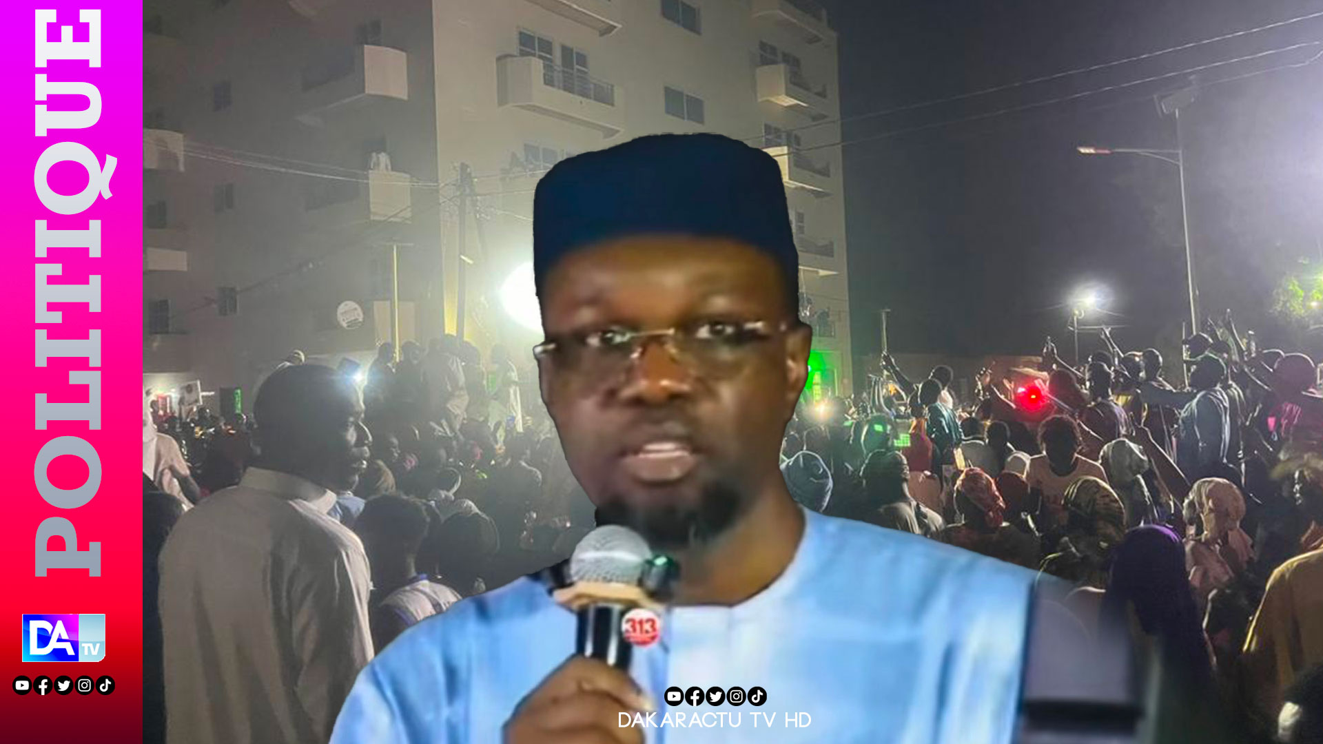 Ousmane Sonko: « ne vous laissez pas divertir par ceux qui n’ont personne derrière eux et qui n’ont pas de parti politique »