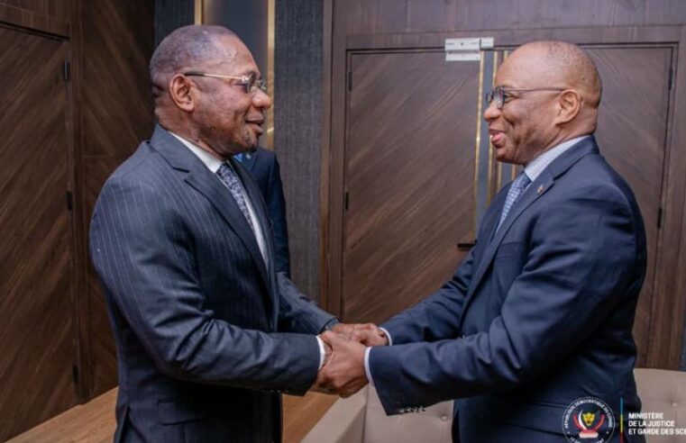 RDC:Guillaume Ngefa et Firmin Mvonde consolident leur coordination sur les dossiers judiciaires et la mise en œuvre de la politique gouvernementale en matière de justice