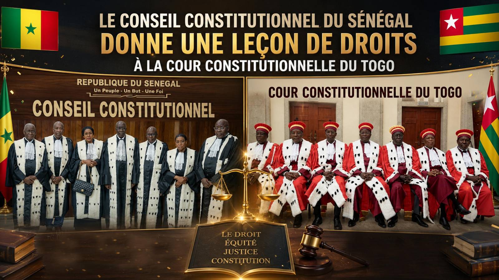 Dakar et Lomé : deux approches radicalement opposées de l&rsquo;État de droit