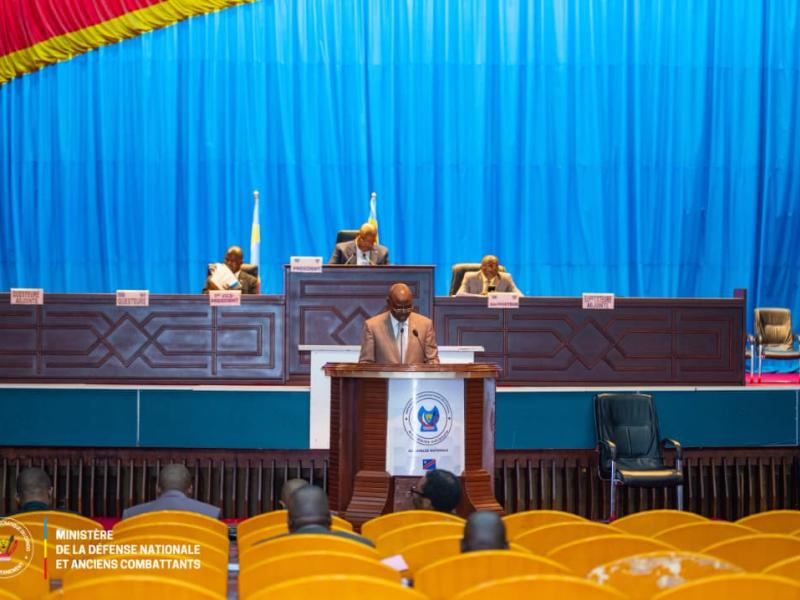 RDC : l&rsquo;Assemblée nationale entame l&rsquo;examen du projet de loi de programmation militaire 2027