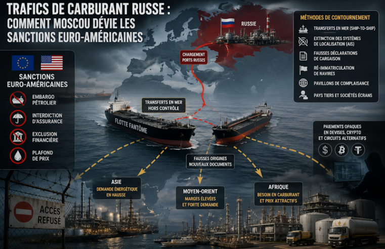 Le pétrole russe qui contourne les sanctions via le Maroc