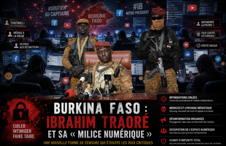 Burkina Faso : quand les réseaux sociaux deviennent une arme contre la presse