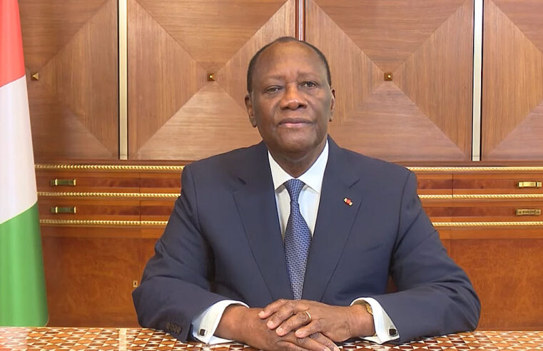 Côte d’Ivoire : Alassane Ouattara satisfait de la Mobilisation financière record de plus de 47 000 milliards de F CFA (Declaration)