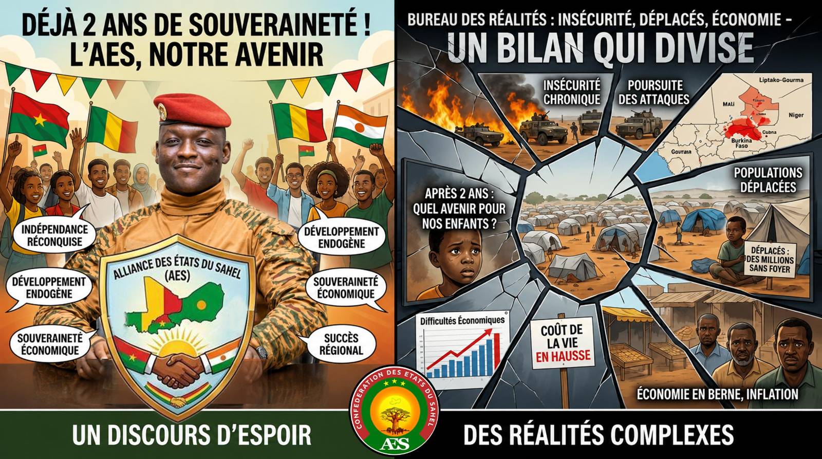 L&rsquo;Alliance Sahel à deux ans : entre promesses de souveraineté et réalités difficiles