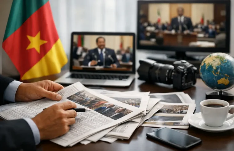 Revue médias Cameroun informations politiques