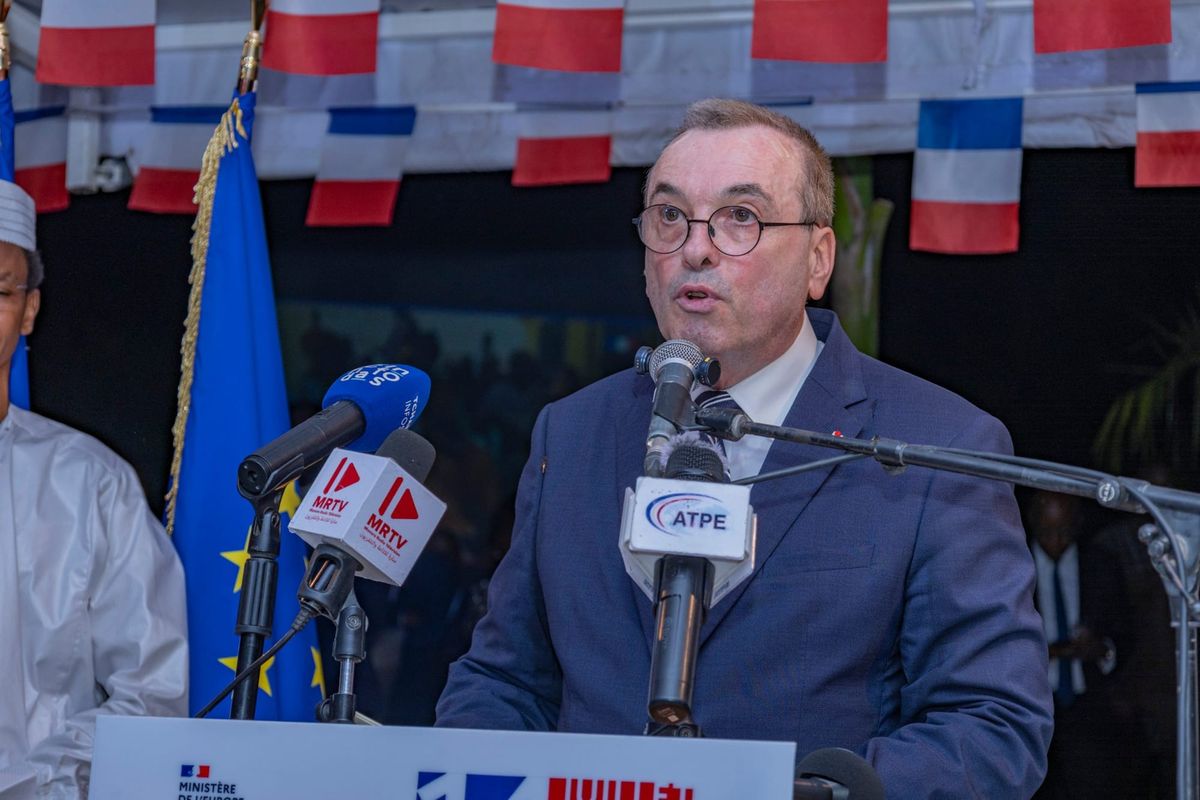 Cérémonie de la fête nationale française à N'Djamena célébrant l'amitié franco-tchadienne