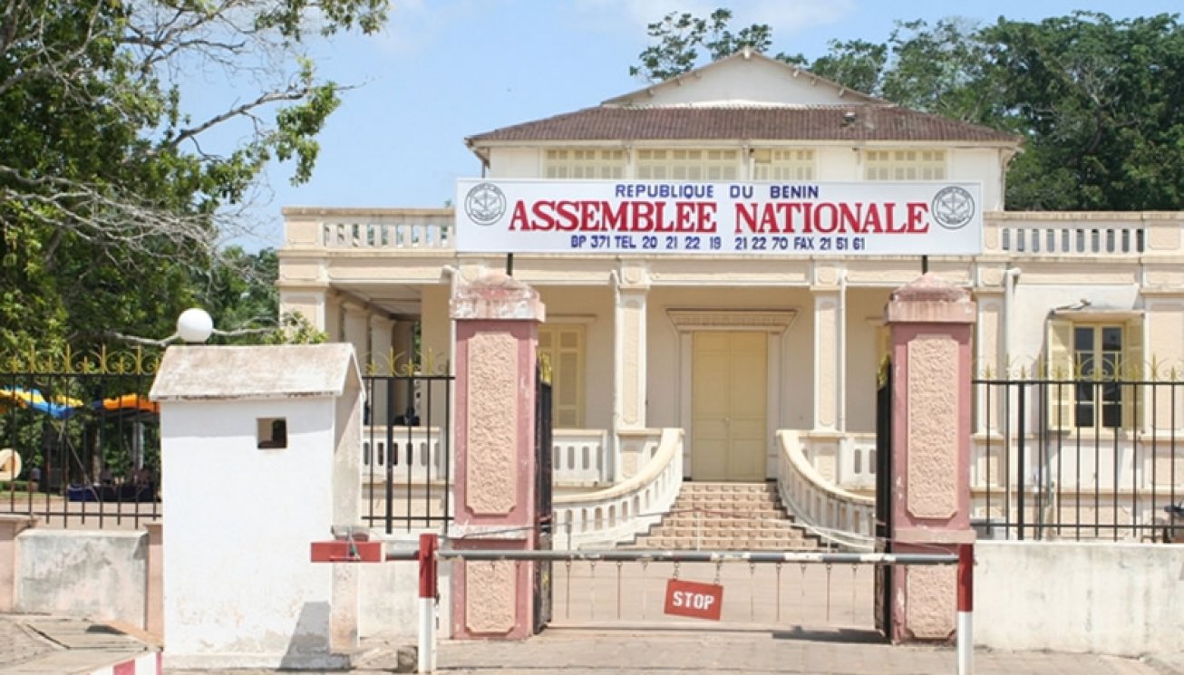 Séance parlementaire à l'Assemblée nationale du Bénin